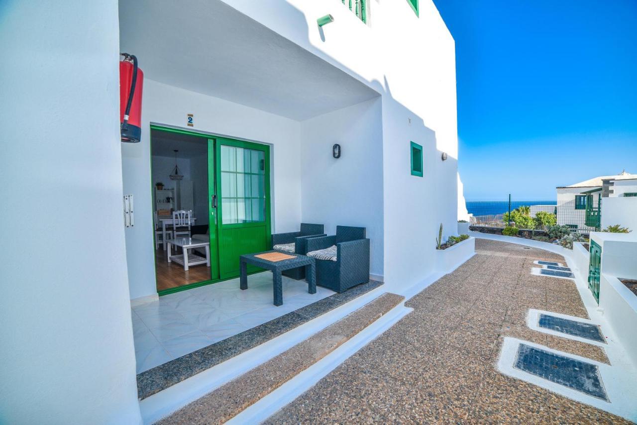 Precioso Apartamento Con Piscina Tías Exterior foto